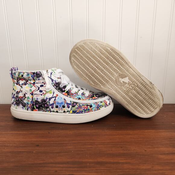 Billy Size 6W Kids Lilia's Eye Candy Classic DJR II High Tops Easy Access Shoe - Picture 11 of 13